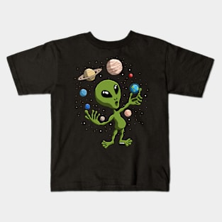 Alien found life Kids T-Shirt